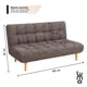 thumbnail image 2 of Sofa Cama Matrimonial Reclinable Acolchado 3 Plazas Moderno cafe, 2 of 3