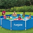 thumbnail image 3 of Funsicle 12' x 30" Outdoor Activity Round Frame Above Ground Swimming Pool Set, 3 of 9