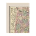 thumbnail image 4 of Historic State Map - Alabama - Cram 1892 - Vintage Wall Art, 4 of 4