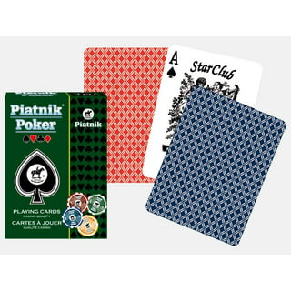 Hey! Play! Jumbo Playing Cards Giant 8 inch x 11 inch Plastic Coated Large Card Deck