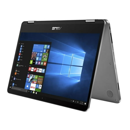 ASUS VivoBook Flip 14 Touch Screen Intel Celeron 4GB 128GB eMMC 2-in-1 Laptop