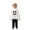 White, variant on Gunia Kids Ghost Hooded Cape For Boys Girls 2 Piece Halloween Costumes Cloak Cute Party Dress Up Outfits Poncho,Size 1-9 Years