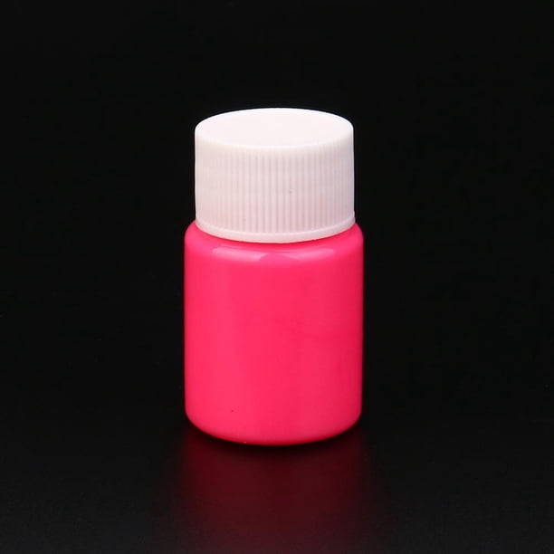 Xihbxyly Pintura Acrílica Luminosa, Pigmento Brillante para Manualidades, No Tóxica y Segura, Efecto Fluorescente, Multisuperficie, para Decoración de Fiestas y Manualidades, 20 G