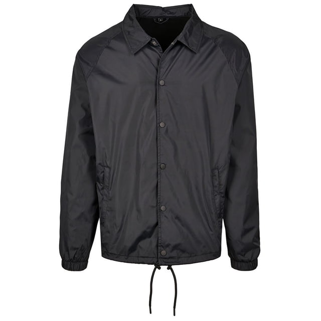 Build Your Brand - Chaqueta de Entrenador para Hombre (Negro) Build Your Brand UTRW8950_black
