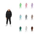 thumbnail image 4 of CONZONE Toddler Boys Outfits 2 Piece Letter Graphic Long Sleeve Hoodies Pants Set Cozy Fall Winter Clothes for Kids, 4 of 6