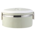 thumbnail image 1 of Naiovety Fiambrera Contenedor de almacenamiento de alimentos de acero inoxidable Bento Outdoor Work Cocina y Comedor Verde, 1 of 6
