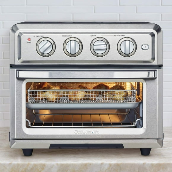 Refurbished (Excellent)- Cuisinart AirFryer Convection Oven, Silver