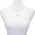thumbnail image 2 of Time and Tru Women's Dainty Tree of Life Goldtone Necklace Set, 2 of 3
