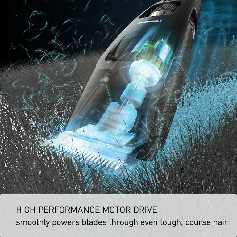 Panasonic Long Beard Trimmer with 4 Comb Attachments - ER