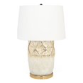 thumbnail image 1 of Gild Design House Lampe de Table en Verre Doré Lavinia 22 Pouces, 1 of 5