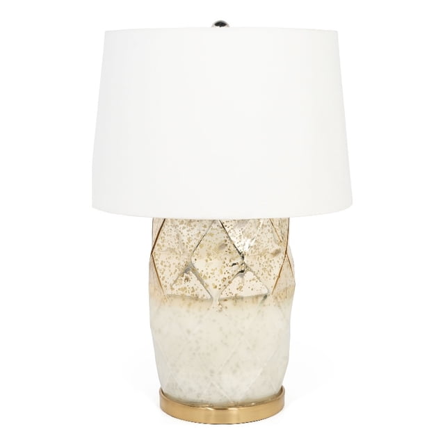 Gild Design House Lampe de Table en Verre Doré Lavinia 22 Pouces