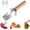 1pcs, variant on Triangle Watermelon Cutter, Stainless Steel Watermelon Slicer, Fruit Slicer Cutter, Wooden Handle Design, for Cantaloupe, Honeydew, Apples, Essential for Family Kitchens (1pcs)