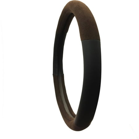 Auto Drive Black Textured Steering Wheel Cover