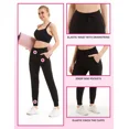 thumbnail image 2 of ILYSS 4 Pack Joggers for Women with Pockets - Womens Sweatpants Lightweight Yoga Lounge Pants for Athletic Workout Gym Running, 2 of 4