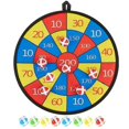 thumbnail image 1 of Toy Sports Double Sided Dart Board Compatible With Kids Target Throw Ball Game C, 1 of 5