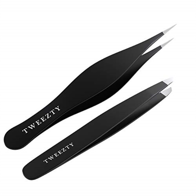 slant tweezers pointed tweezers tweezty stainless steel tweezers