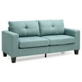 thumbnail image 3 of Glory Furniture Newbury Twill Fabric Modular Sofa in Teal, 3 of 6