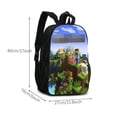 thumbnail image 2 of Mochila De Juego De Dibujos Animados, Bolso De Hombro De Viaje, Mochila Escolar De Doble Cara, Mochila Ajustable Para Estudiantes De Secundaria Irene Inevent AP008084-02, 2 of 6