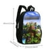thumbnail image 2 of Mochila De Juego De Dibujos Animados, Bolso De Hombro De Viaje, Mochila Escolar De Doble Cara, Mochila Ajustable Para Estudiantes De Secundaria Sweethay AP008084-04, 2 of 6