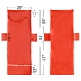 thumbnail image 5 of Muka 6 PCS Microfiber Terry Cloth Beach Pool Lounge Chair Cover Convenient Pocket, 29" x 83"-Red, 5 of 5