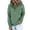 Green, variant on LEAVINGSUO Cardigan Sweaters for Women,Women Casual Solid Zipper Splicing Loose Hooded Long Sleeve V-Neck Tops