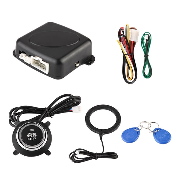 Auto Alarm Security System, Sound Light Alert Sturdy Car Remote Start System For Maintenance