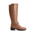 thumbnail image 2 of Bota DREAM PAIRS UNCLE Altas hasta la Rodilla con Hebilla Marrón Claro, 2 of 8