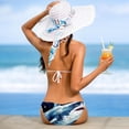 thumbnail image 5 of Starry Shark Women's Detachable Sponge Adjustable Strap Bikini Set Swim Suit Two-Pack, 5 of 6