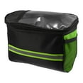 thumbnail image 5 of Unique Bargains Handlebar Bag with Touch Screen Phone Holder Mesh Side Pocket Front Storage Bag for Mountain Bike Green, 5 of 6