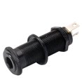 thumbnail image 1 of 6. Mono Guitarra Salida Entrada Socket Negro Instrumento Musical Parte Yuyangstore Clavija de extremo de guitarra, 1 of 6