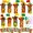 Harvest Festival Boo, variant on WINDLAND Felt Fabric Materials Featuring Assorted Color And Letter Ideal For Family Craft Safe And Fun Projects