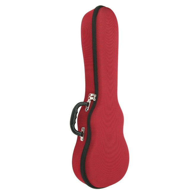 Boîte à Ukulélé, Sac de Ukulélé Imperméable Résistant à l'Usure Robuste 1200D Polyester avec Sangle pour Hommes Femmes pour la Maison Rouge, Gris, Bleu