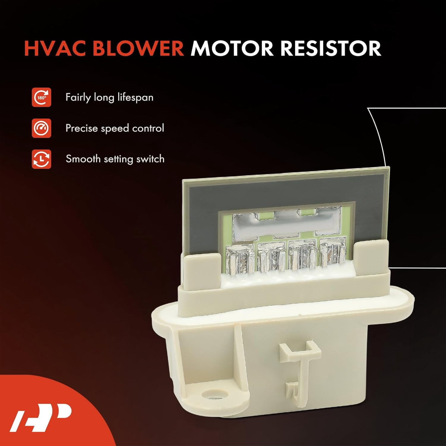 A-Premium Blower Motor Resistor Replacement for Cadillac Eldorado DeVille Seville 1996-1999