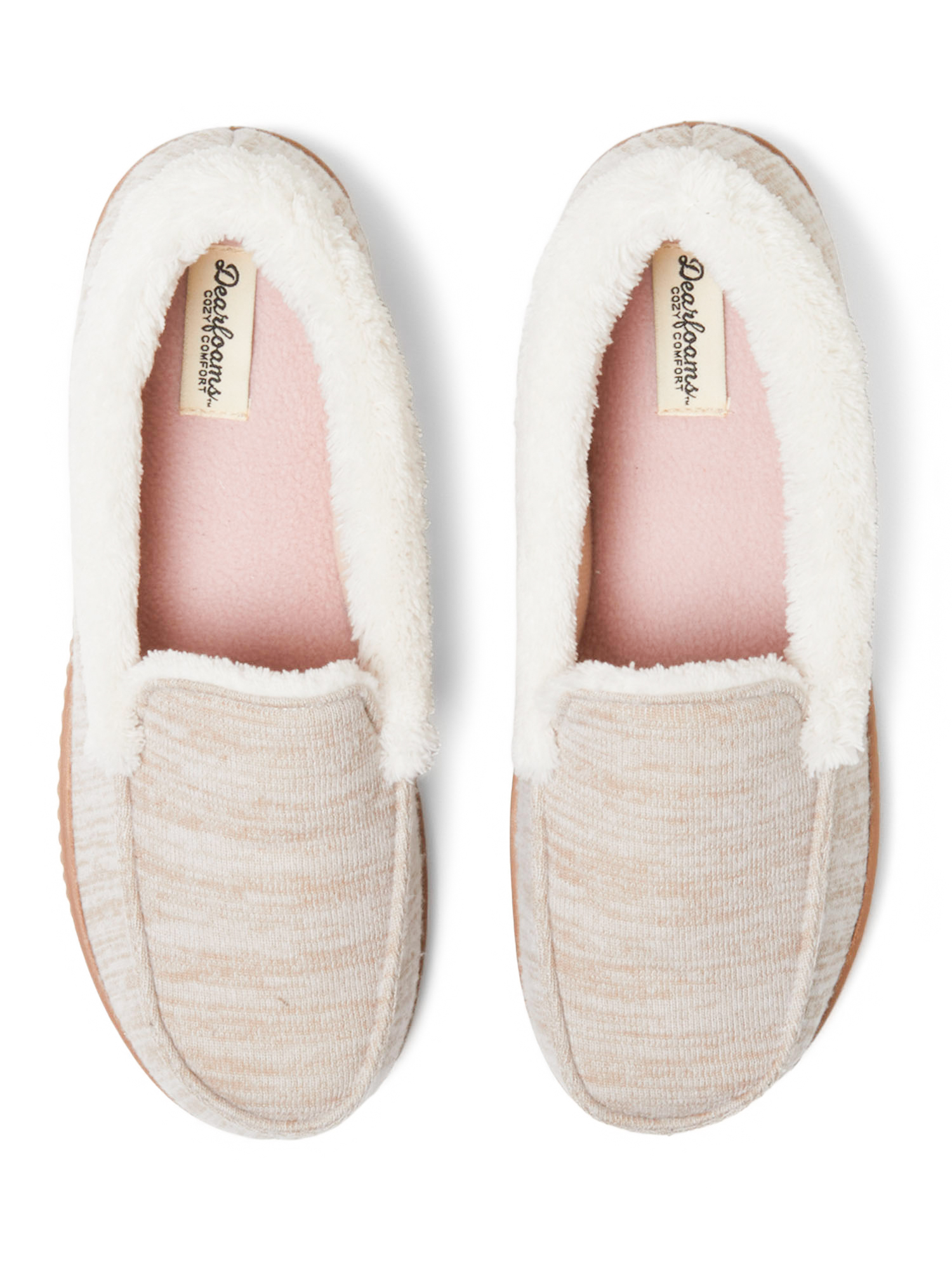 Dearfoams Women's Cozy Comfort Moccasin Slippers photo 4