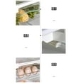 thumbnail image 2 of Clear Organizing Bin Durable ABS PET Drawer Type Transparent Design Wide Application Egg Storage BinEgg Bin with Holder, 2 of 2