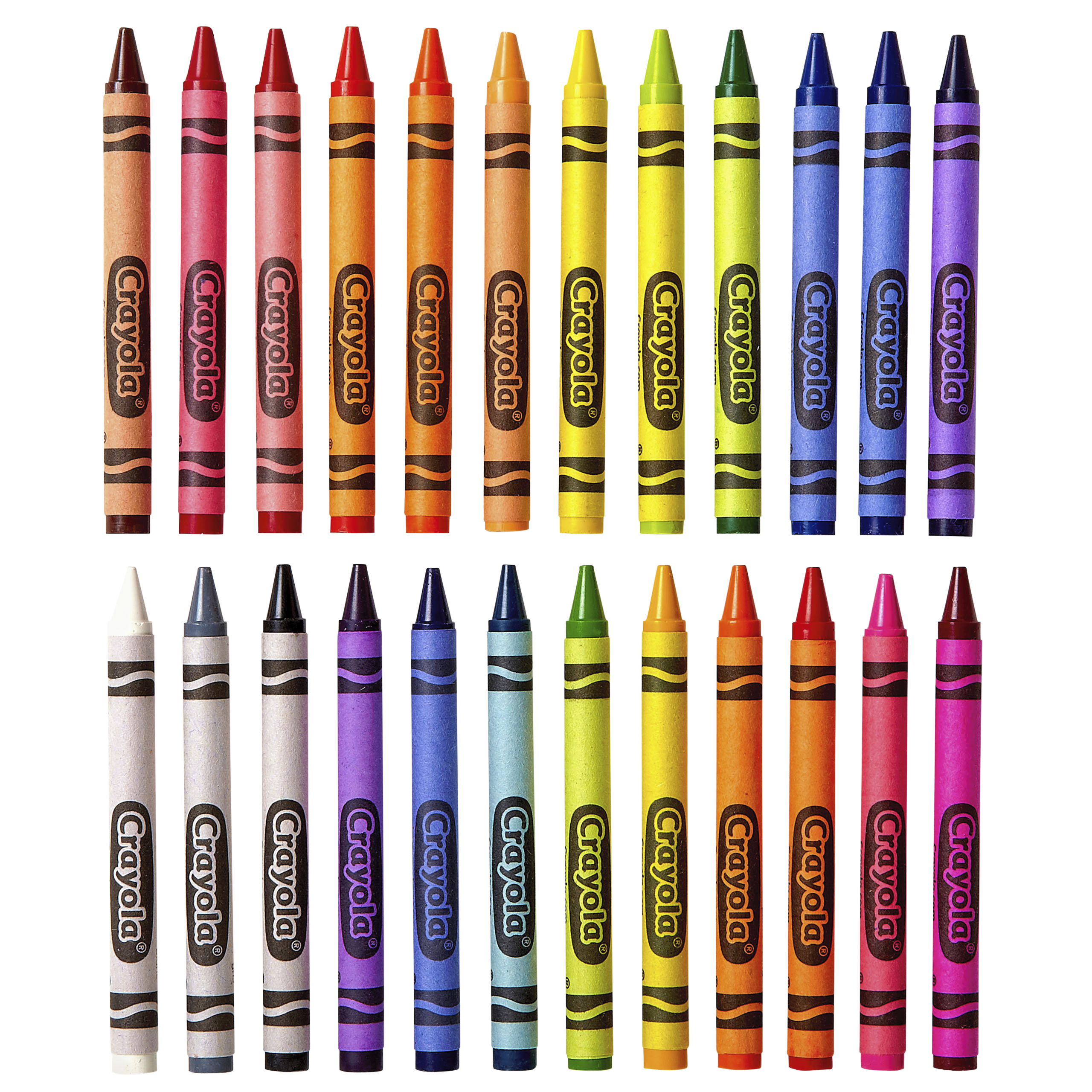 Crayola Crayons, Standard Size, Set of 24 - image 2 of 5