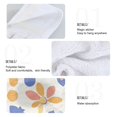 thumbnail image 2 of Yayeee Kitchen Hanging Hand Towels Set of 2 with Loop Bathroom Absorbent Tie Towel, Blue Retro Flower, 2 of 7