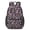 Black-1, variant on 17 Inch Lightweight Backpack,PVC Waterproof Oxford Fabric, Ergonomically Designed, with Large Capacity, Leopard Animal Print