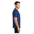 thumbnail image 3 of Port & Company Men's Classic Fit Tall Essential Cotton T-Shirt Deep Marine X-Large Tall, 3 of 6