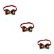 thumbnail image 1 of Collares para mascotas Methold Corbata para perros Festival variado Pajarita ajustable Decoraciones navideñas, 1 of 6