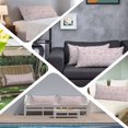 thumbnail image 6 of Farmhouse Pink Long Body Pillow Covers, Vintage Flower Leaf PlantsPlant Soft Breathable Throw Pillow Cases with Invisible Zipper, Decorative Pillowcase Pillows Protectors for Sofa Bed Couch 20"x60", 6 of 9