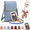 green, variant on Women’S Touch Screen Mobile Phone Messenger Bag, Anti-Theft Rfid Leather Crossbody Purse with Clear Window for Shopping