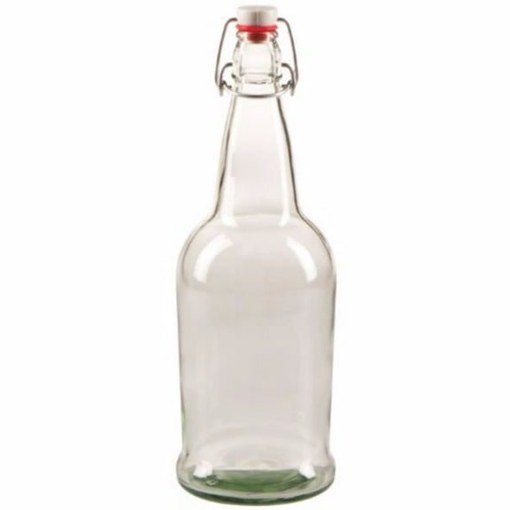 CASE OF 12 - 32 oz. EZ Cap Beer Bottles - CLEAR