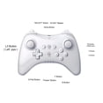 thumbnail image 4 of Controlador De Juego Inalámbrico Bluetooth 3D Rocker Design Gamepad Flexible Joypad Inteligente Para Wiiu Sweethay EL013449-01, 4 of 6