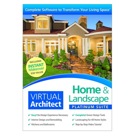 Nova - Virtual Architect Home & Landscape Platinum Suite Version 3 - Windows - Multi