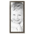 thumbnail image 2 of ArtToFrames 16" x 37" Muted Silver Picture Frame, 16x37 inch Silver Wood Poster Frame (WOM-4626),  Pack, 2 of 8