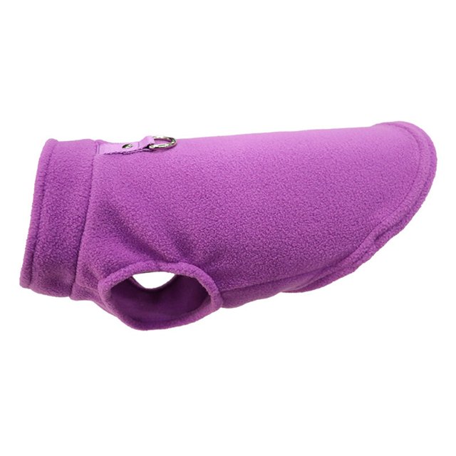 Chaleco polar para perros, suéter suave y cálido para perros y gatos, para niños y niñas, para otoño e invierno, abrigo para clima frío, ropa para mascotas XL