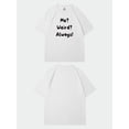 thumbnail image 5 of Me Weird Always Classic Men's Cotton T-Shirt, 5 of 9