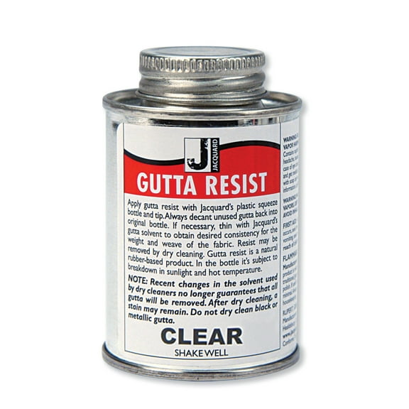 Jacquard Gutta Resist, 4 oz., Clear, Fabric Dye