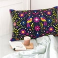 thumbnail image 4 of Cauagu Colorful Mexican Print Pillow Covers with Envelope Closure,1PC Pillow Cases Decorative Pillow Case for Bed & Couch, Pillows Not Included-20"x30", 4 of 6